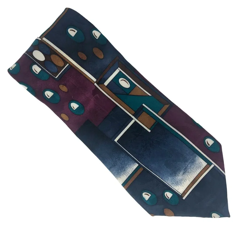 Givenchy Monsieur Abstract Design Tie